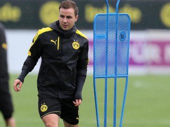 Mario Götze kann sich wieder voll belasten. Foto: Ina Fassbender Mario Götze kann sich wieder voll belasten. Foto: Ina Fassbender