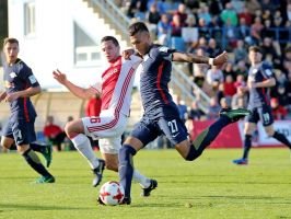 Davie Selke (r) machte das einzige Tor für Leipzig gegen Amsterdam. Foto: Jan Woitas
<br>dpa-infocom GmbH Davie Selke (r) machte das einzige Tor für Leipzig gegen Amsterdam. Foto: Jan Woitas
<br>dpa-infocom GmbH