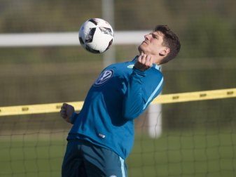 Mario Gomez glaubt an eine Wolfsburger Steigerung. Foto: Pascu Mendez
