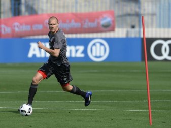 Holger Badstuber trainieret mit dem FC Bayern in Doha. Foto: Andreas Gebert Holger Badstuber trainieret mit dem FC Bayern in Doha. Foto: Andreas Gebert