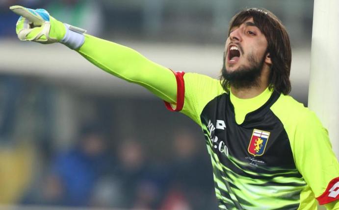 Genuas Keeper Mattia Perin hat sich erneut das Kreuzband gerissen. Foto: Paolo Magni