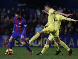 Messi sichert Barcelona in letzter Minute einen Punkt (Quelle: SID)