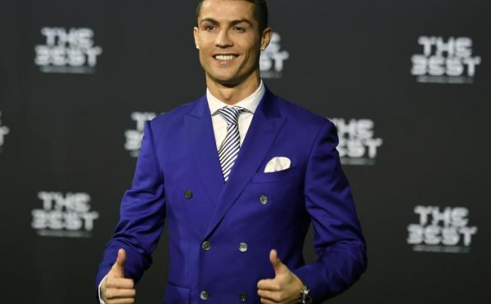 Cristiano Ronaldo wurde zum vierten Mal FIFA-Weltfußballer. Foto: Walter Bieri