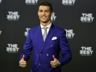 Cristiano Ronaldo wurde zum vierten Mal FIFA-Weltfußballer. Foto: Walter Bieri Cristiano Ronaldo wurde zum vierten Mal FIFA-Weltfußballer. Foto: Walter Bieri