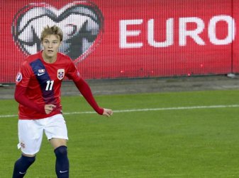 Das norwegische Talent Martin Ødegaard wechselt in die Niederlande. Foto: Terje Pedersen
<br>dpa-infocom GmbH Das norwegische Talent Martin Ødegaard wechselt in die Niederlande. Foto: Terje Pedersen
<br>dpa-infocom GmbH