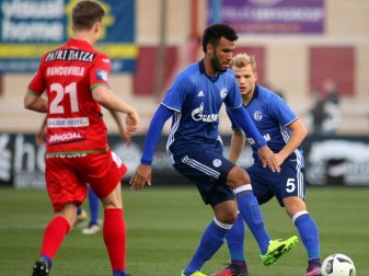 Schalke gewinnt gegen Ostende mit 2:1 (Quelle: FIRO/SID-IMAGES) Schalke gewinnt gegen Ostende mit 2:1 (Quelle: FIRO/SID-IMAGES)