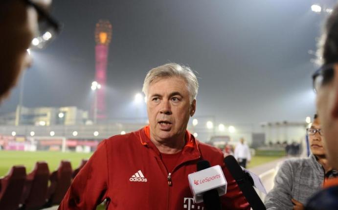 Bayern-Trainer Carlo Ancelotti vertraut seinem Personal und plant keine Verstärkungen. Foto: Andreas Gebert
<br>dpa-infocom GmbH