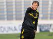 BVB-Coach Thomas Tuchel will mindestens Dritter werden. Foto: Guido Kirchner
<br>dpa-infocom GmbH