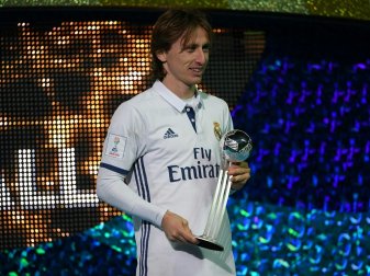 Luka Modric ist Kroatiens Fußballer des Jahres (Quelle: SID-IMAGES)
<br>© 2017 SID