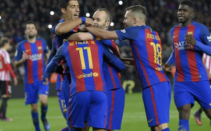 Barcelona steht im Viertelfinale des spanischen Pokals (Quelle: SID-IMAGES)
<br>© 2017 SID