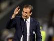 Trainer Massimiliano Allegri zieht mit Juventus Turin ins Viertelfinale des italienischen Pokals ein. Foto: Noushad Thekkayil
<br>dpa-infocom GmbH