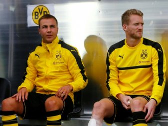 Götze(l.) und Schürrle(r.) müssen ihre Leistung steigern (Quelle: PIXATHLON/SID-IMAGES)
<br>© 2017 SID Götze(l.) und Schürrle(r.) müssen ihre Leistung steigern (Quelle: PIXATHLON/SID-IMAGES)
<br>© 2017 SID