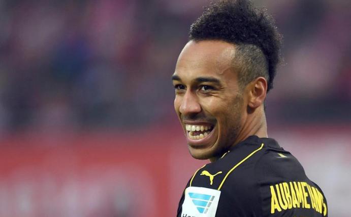 BVB-Star Pierre-Emerick Aubameyang spielt beim Afrika Cup für Gabun. Foto: Federico Gambarini
<br>dpa-infocom GmbH
