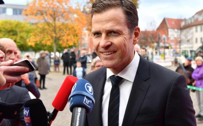 Oliver Bierhoff ist der Teammanager der deutschen Fußball-Nationalmannschaft. Foto: Martin Schutt