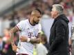 Bayerns Arturo Vidal hat immer noch Probleme mit seinen Rippen. Foto: Federico Gambarini