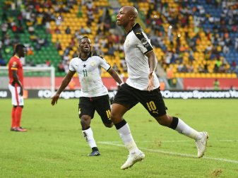 Torschütze André Ayew schießt Ghana zum Sieg Torschütze André Ayew schießt Ghana zum Sieg