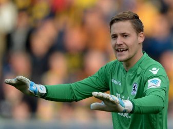 Torwart Vitus Eicher verlässt 1860 München und wechselt zum 1. FC Heidenheim. Foto: Peter Steffen Torwart Vitus Eicher verlässt 1860 München und wechselt zum 1. FC Heidenheim. Foto: Peter Steffen