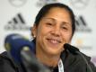 Steffi Jones geht mit den DFB-Frauen in die Vorbereitung für die EM in den Niederlanden. Foto: Stefan Puchner