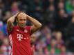 Arjen Robben: «Wir wollen einfach unser erstes Spiel gewinnen.» Foto: Sven Hoppe