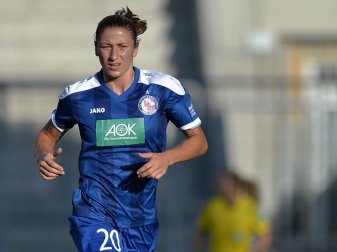 Bianca Schmidt verlängert bei Turbine Potsdam bis 2019. Foto: Lukas Barth Bianca Schmidt verlängert bei Turbine Potsdam bis 2019. Foto: Lukas Barth