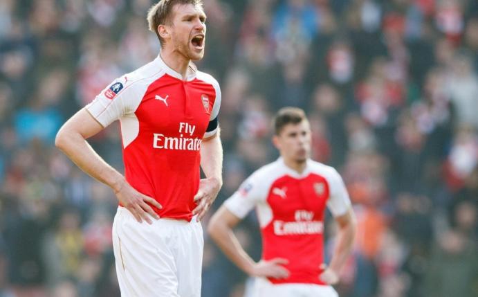 Mertesacker spielt seit 2011 für die Gunners