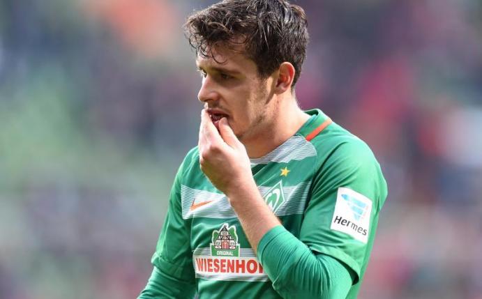 Zlatko Junuzovic kann Werder Bremen gegen Dortmund noch nicht unterstützen. Foto: Carmen Jaspersen