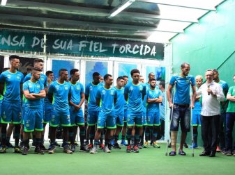 Der brasilianische Club AF Chapecoense tritt mit neuer Mannschaft wieder an. Foto: Sirli Freitas Der brasilianische Club AF Chapecoense tritt mit neuer Mannschaft wieder an. Foto: Sirli Freitas
