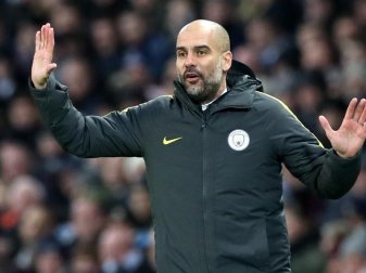 Trainer Pep Guardiola steht mit Manchester City unter Erfolgsdruck. Foto: Owen Humphreys Trainer Pep Guardiola steht mit Manchester City unter Erfolgsdruck. Foto: Owen Humphreys