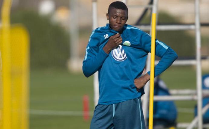 Victor Osimhen spielt jetzt für den VfL Wolfsburg. Foto: Pascu Mendez