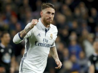 Sergio Ramos traf gegen Malaga doppelt. Foto: Juanjo Martin Sergio Ramos traf gegen Malaga doppelt. Foto: Juanjo Martin