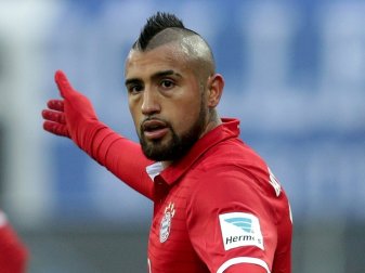 Vidal fehlt den Bayern aufgrund einer Rippenverletzung Vidal fehlt den Bayern aufgrund einer Rippenverletzung