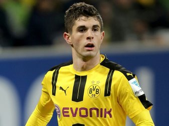 Christian Pulisic verlängert bis 2020 beim BVB Christian Pulisic verlängert bis 2020 beim BVB