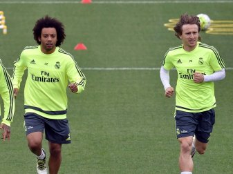 Marcelo (l.) und Luka Modric (r.) fallen aus Marcelo (l.) und Luka Modric (r.) fallen aus