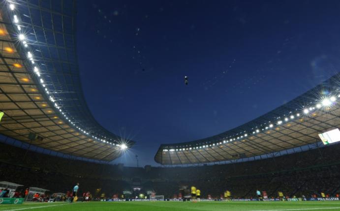 Nur selten gut gefüllt: Das Berliner Olympiastadion 