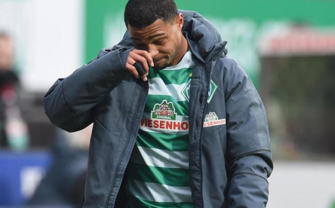 Bremens Serge Gnabry musste gegen den BVB nach 30 Minuten ausgewechselt werden. Foto: Carmen Jaspersen