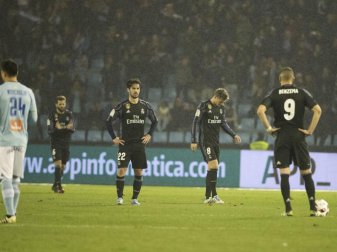 Real Madrid scheitert durch Celta Vigo im spanischen Pokal. Foto: Lalo R. Villar