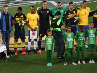 Benefizspiel in Rio für die Chape-Opfer Benefizspiel in Rio für die Chape-Opfer