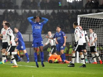 Leicester City muss gegen Derby County in ein Wiederholungsspiel. Foto: Nick Potts