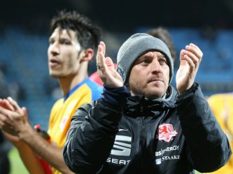 Ein Punkt für die Mannschaft von Torsten Lieberknecht Ein Punkt für die Mannschaft von Torsten Lieberknecht