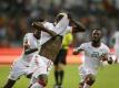 Aristide Bancé traf für Burkina Faso zum wichtigen 1:0 gegen Tunesien. Foto: Sunday Alamba