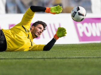 Roman Bürki kehrt ins Dortmunder Tor zurück. Foto: Guido Kirchner Roman Bürki kehrt ins Dortmunder Tor zurück. Foto: Guido Kirchner