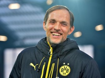 Dortmunds Trainer Thomas Tuchel will erst nach der Saison über seinen Vertrag sprechen. Foto: Torsten Silz
