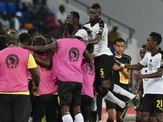 Ghana steht im Halbfinale des Afrika Cups Ghana steht im Halbfinale des Afrika Cups