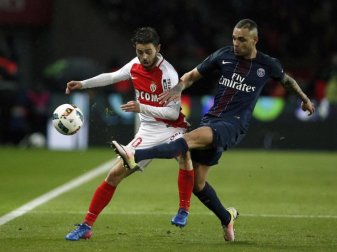 Das Spitzenspiel zwischen Paris St. Germain und dem AS Monaco endete ohne Sieger. Foto: Thibault Camus