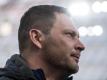 Hertha-Trainer Pal Dardai: «Wir sind noch im Soll.» Foto: Federico Gambarini