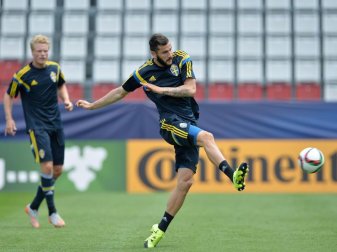 Mikael Ishak wurde vom 1. FC Nürnberg verpflichtet. Foto: Peter Powell/Archiv Mikael Ishak wurde vom 1. FC Nürnberg verpflichtet. Foto: Peter Powell/Archiv