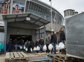 Donezk muss die heimische Donbass-Arena weiter meiden Donezk muss die heimische Donbass-Arena weiter meiden