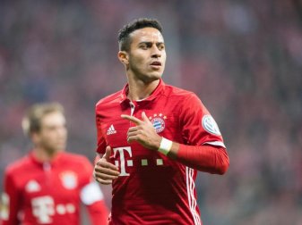 Nach seiner Verletzung am Oberschenkel rückt das Comeback von Thiago näher. Foto: Matthias Balk Nach seiner Verletzung am Oberschenkel rückt das Comeback von Thiago näher. Foto: Matthias Balk