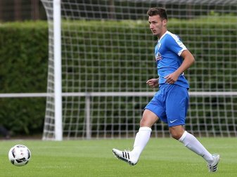 Dominik Wydra erzielte den Führungstreffer für Bochum Dominik Wydra erzielte den Führungstreffer für Bochum