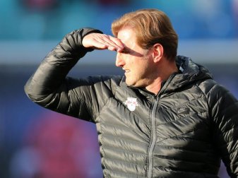 Ralph Hasenhüttl vor dem Spiel in Dortmund: «Wir sind allein auf weiter Flur, die da vorne an den Bayern dran sind.» Foto: Jan Woitas Ralph Hasenhüttl vor dem Spiel in Dortmund: «Wir sind allein auf weiter Flur, die da vorne an den Bayern dran sind.» Foto: Jan Woitas